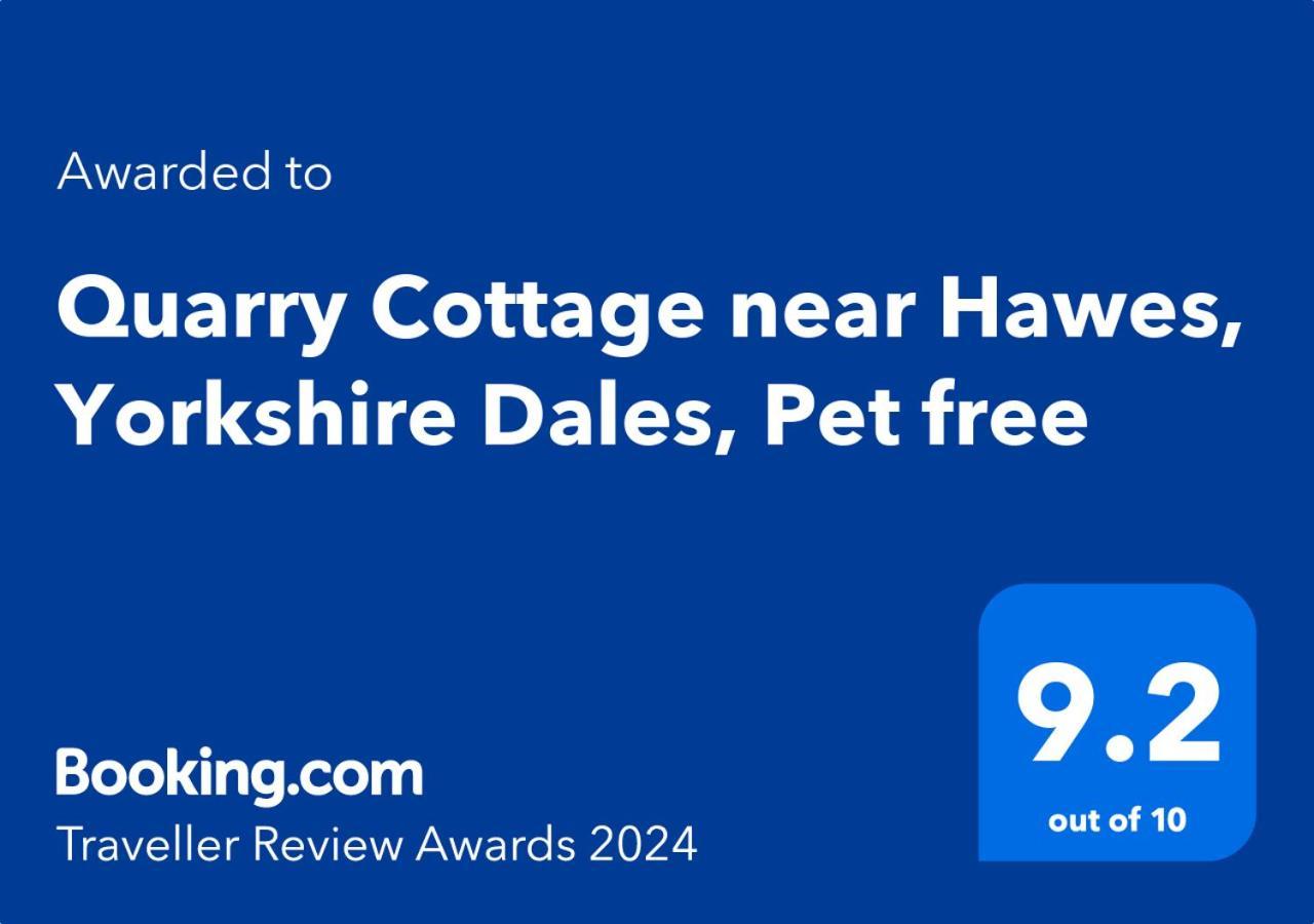 Quarry Cottage Near Hawes, Yorkshire Dales, Pet Free Bagian luar foto